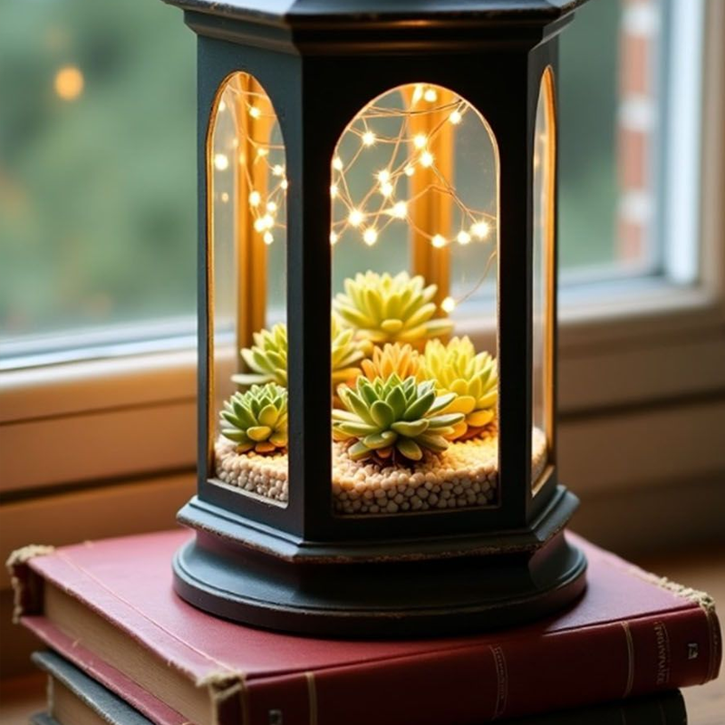 decorative led lantern